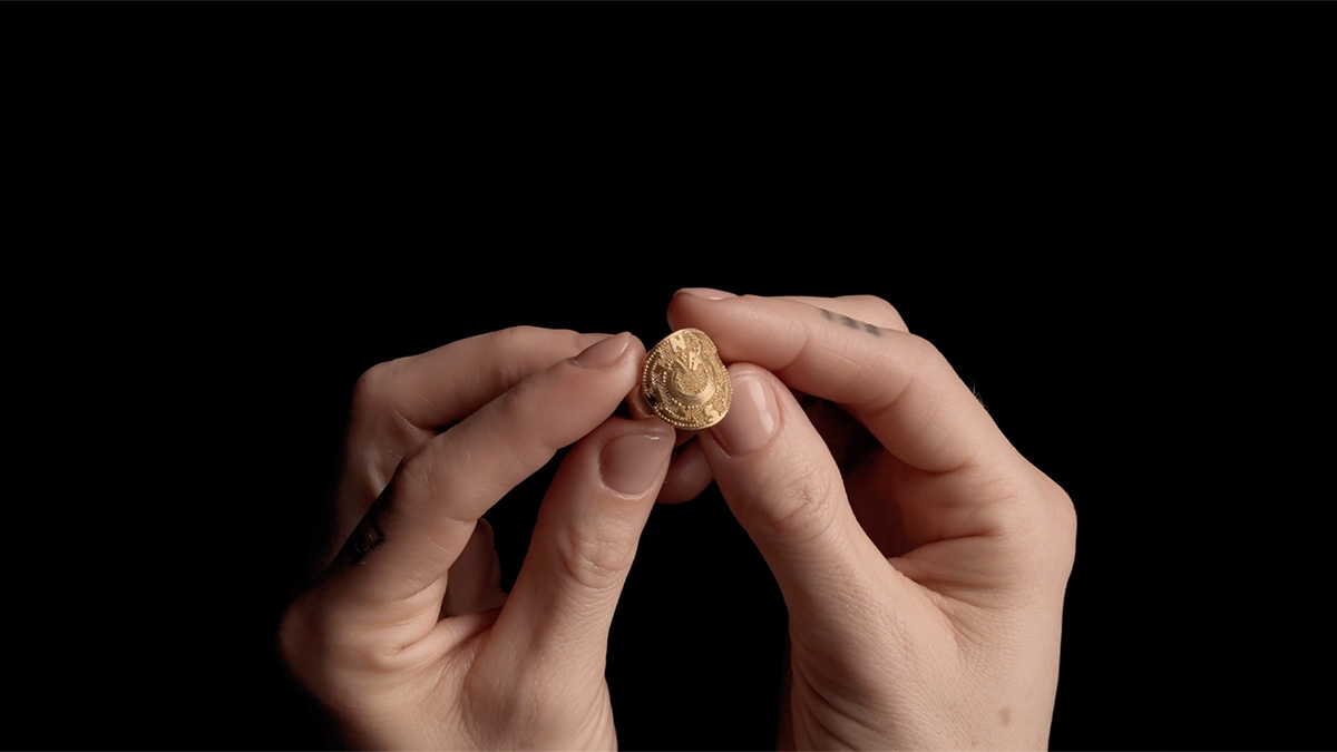 Gold Ring - Motion Locked